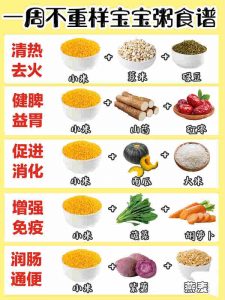 一周不重样的营养粥,让宝宝从饭渣变饭霸