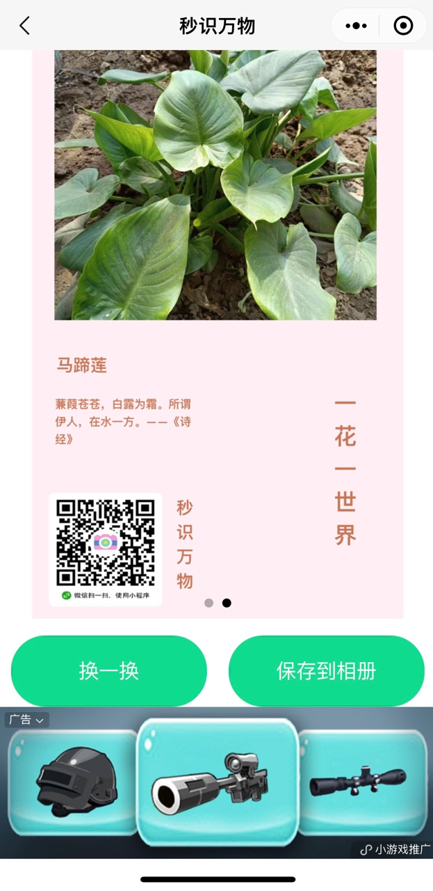 家长最喜爱的识花神器——秒识万物小程序